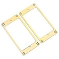 thumbnail image 2 of 2 Pcs Metal Flat Humbucker Cover Guitar Pickup Frame Mounting Ring, 2 of 7