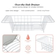 thumbnail image 3 of Kitchen Details 4188 Over the Sink Dish Rack, White, 3 of 5