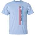 thumbnail image 2 of Fair Game Mustang Pony Stripe Ford T-Shirt-Light-Blue-S, 2 of 6