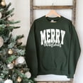 thumbnail image 3 of Merry Christmas Cursive Bold | Sweatshirt, 3 of 5