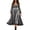 Gray, variant on Women's Renaissance Dress Velvet Evening Gown, V-Neck Long Sleeve Medieval Dress with Lace Panel Detailing Wine S