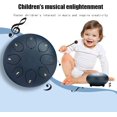 thumbnail image 3 of 6 - Inch 8 - Note Steel Tongue Drum for Kids' Preschool Activities, Musical Percussion Instrument, 3 of 6