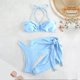 thumbnail image 2 of Conjunto Cómodo de Traje de Baño de Mujeres, Traje de Baño Sexy Y de Moda de Color Sólido para las Vacaciones en la Playa, 2 of 7