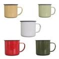 thumbnail image 6 of Water bottle Water Coffee Mug Tea Enamel Mug Camp Drinking Cups Heat Water Mug With Non Handle For Indoors And Outdoors, 6 of 9