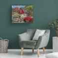 thumbnail image 4 of Bigelow Illustrations 'Dairy Bar' Wood Slat Art 18x22, 4 of 5