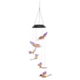 thumbnail image 2 of Decoración colgante, campana de viento solar LED colgante impermeable, luces decorativas, lámpara con energía solar, parte superior de la línea, 2 of 13