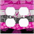 thumbnail image 3 of Metal Light Switch Plate Cover Colorful Safari African Tribal Art Pattern SFR033, 3 of 13