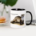 thumbnail image 4 of CafePress - Black Footed Ferret Mug - 11 oz Ceramic Mug - Novelty Coffee Tea Cup, 4 of 6