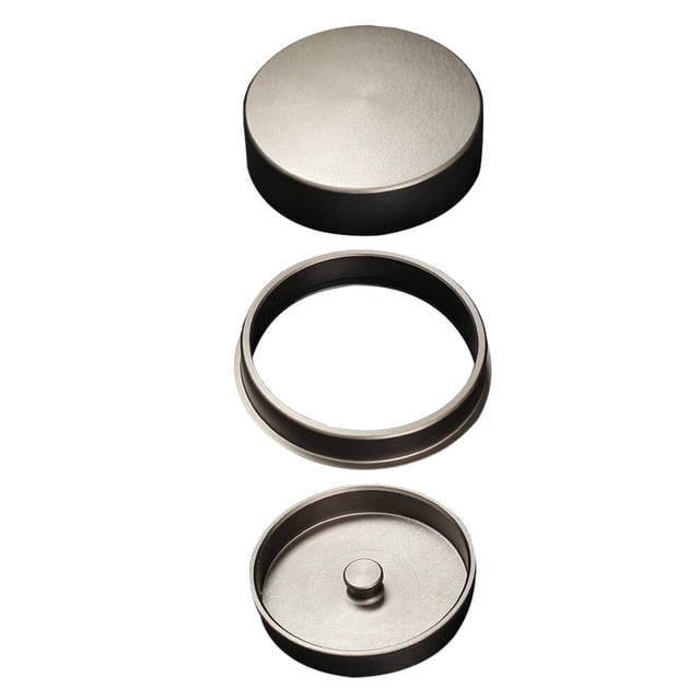 Tapa para tarro de condimentos, 16 piezas, tapa para olla, taza de café expreso, lata de acero inoxidable no magnética