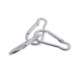 thumbnail image 4 of 20 Pcs de Mosquetones Broche Compatible para Excursionismo,Actividades a Aire Plata Sunnimix Mosquetón de gancho rápido, 4 of 8