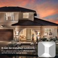 thumbnail image 5 of Aplique de pared LED moderno impermeable de 10 W, aplique de aluminio LED para pared interior y exterior, blanco 6000 K, 5 of 5