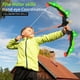 thumbnail image 3 of Juego de arco y flecha para niños, juego de juguete de tiro con arco con luz LED, 10 flechas con ventosa, objetivo y carcaj, juguetes para niños de interior y exterior para niños y niñas, regalos de, 3 of 4