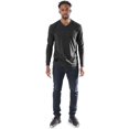 thumbnail image 7 of ZIMEGO Men’s Long Sleeve Athletic Fit V-Neck Activewear T-Shirt, 7 of 7
