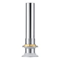thumbnail image 4 of G1-1/4"Pop Up Tapones de Desagüe Válvula Para Lávabo sin Rebosadero Desagüe de empuje abierto Válvula de lavabo Válvula Desagüe con Rebosadero(Plata Cromo) LYUMO familiar, 4 of 6