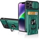 thumbnail image 1 of Funda para iPhone 14 Pro Max 13 12 Pro Max XR X 8 7 Plus SE, soporte deslizante, anillo, cámara, grado militar, ranura para tarjeta, cubierta Fivean unisex, 1 of 2