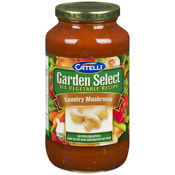Catelli Garden Select Country Mushroom Pasta Sauce, 640mL