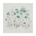 thumbnail image 1 of Trademark Fine Art 'Wildflowers II Turquoise' Canvas Art by Lisa Audit, 1 of 3