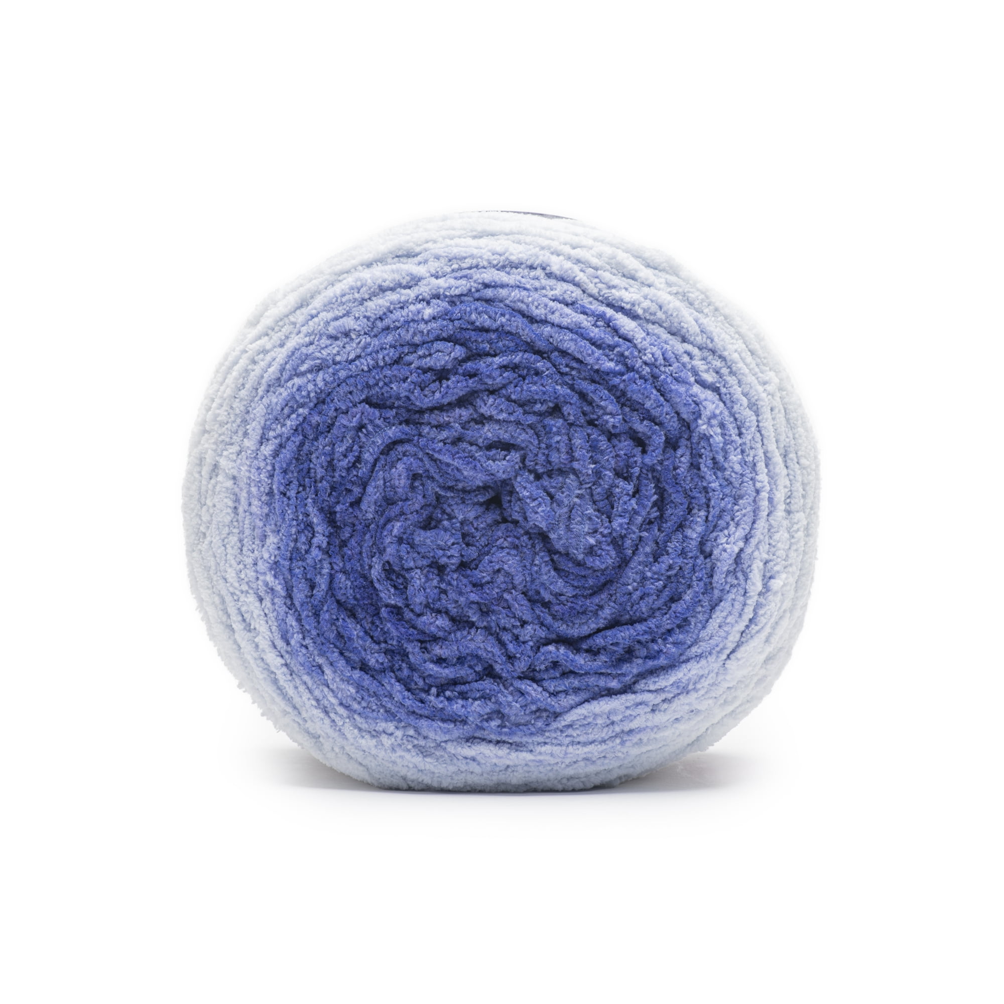 Bernat® Blanket™ Perfect Phasing™ #6 Super Bulky Polyester Yarn, Dark Blue 10.5oz/300g, 220 Yards (4 Pack)