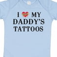 thumbnail image 4 of Inktastic I Love My Daddy's Tattoos Boys or Girls Baby Bodysuit, 4 of 5
