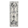 thumbnail image 2 of Unique Loom Tagine Collection Area Rug - Soraya (2' x 6' Runner Black and White/Gray), 2 of 6