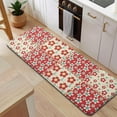 thumbnail image 5 of Pioneer Flower Floral Print Pattern Kitchen Rug Mat,Kitchen Runner Rugs Non Skid Washable,Decorative Kitchen Floor Mats for Kitchen,Sink,Laundry,17"x47.2", 5 of 7
