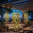thumbnail image 4 of zhangmingg Solar Powered Outdoor Hanging Leaf Lamp for Garden Decorative with Realistic Design, 4 of 6