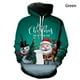 thumbnail image 4 of Sudadera con capucha de Papá Noel para hombre y mujer, con estampado digital 3D, informal, de manga larga, de talla grande, 4 of 5