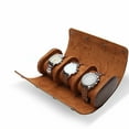 thumbnail image 4 of 1/2/3 Slot Watch Roll Travel Case Portable Leather Display Jewelry Storage Box, 4 of 15