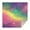 Colorful Tie Dye, variant on Pastel Wave Star Pattern Square Tablecloth,Waterproof Square Table Cover,Wipeable Spillproof Washable Table Cover for Home Kitchen Party Decor 42"X42"(107x107cm)
