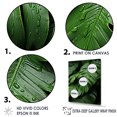 thumbnail image 3 of Designart "Exotic Palmscape Beneath The Emerald Canopy I" Palms & Palm Trees Floater Framed Wall Decor, 3 of 5