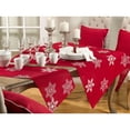 thumbnail image 2 of Saro Lifestyle 70196.R1654B 16 x 54 in. Snowflake Design Table Runner, 2 of 5