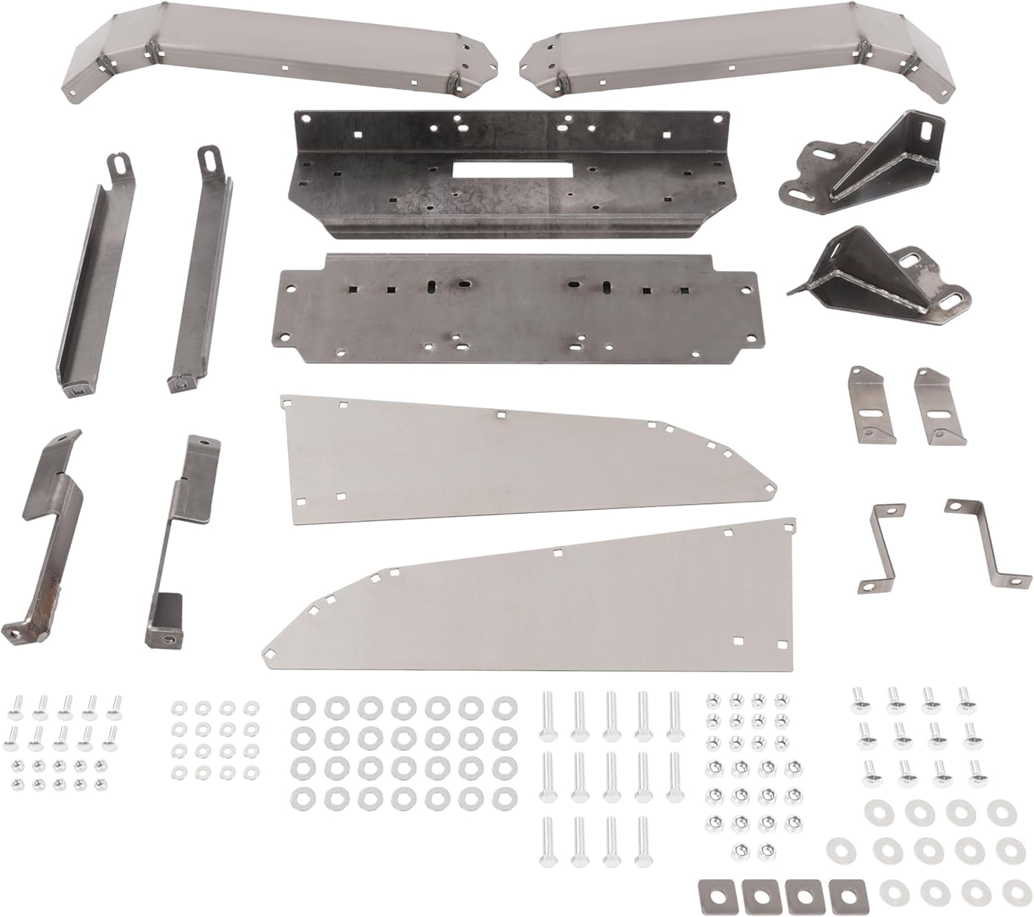 Kojem Front Bumper Assembly for 1980-1986 Ford F150 F250 F350 Bronco Steel Raw