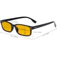 thumbnail image 4 of Eyekepper Blue Light Blocking Reading Glasses with Amber Tinted Filter Lens - Computer Readers Men Women - Tortoise +2.50, 4 of 8