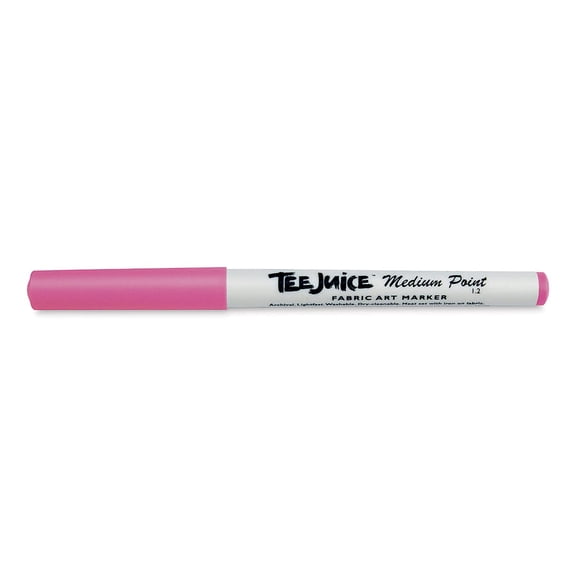 Jacquard Tee Juice Fabric Marker - Pink, Medium Point, Marker