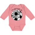 thumbnail image 3 of Inktastic Id Rather Be Playing Soccer Boys or Girls Long Sleeve Baby Bodysuit, 3 of 5