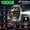 Black Watch-Black Silicone, variant on GT6 Ultra Smart Watch, 1000mAh Battery, 1.52" HD Screen, Wireless Calling, LED Flashlight, 100+ Sports Modes, Voice Assistant, Alloy Case