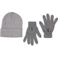 thumbnail image 4 of 24 Piece Winter Set - 12 Pack Beanie Hats + 12 Pairs Winter Gloves, for Unisex Adult, Bulk Cold Weather Kits, 4 of 7