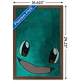 thumbnail image 3 of Pokémon - Squirtle Face Wall Poster, 14.725" x 22.375", Framed, 3 of 5