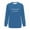 Blue 3, variant on Cmfcve Women's Scoops Sweat Shirt Blouse Pocket Graphic Casual Letter Tunic Tops Long Sleeve Loose Pullover Sweatshirt