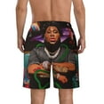 thumbnail image 4 of Rod Wave Mens Swim Trunks Quick Dry Board Shorts with Mesh Lining, Hawaii Beach Shorts Swimwear Bathing Suits, 4 of 7