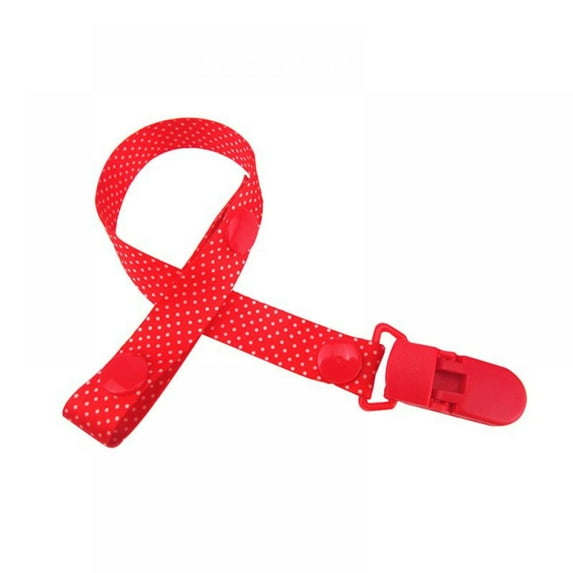 3Packs Baby Pacifier Clips - Pacifier Holder Straps for Boys and Girls Plastic Teething Clips Baby Shower Birthday Gift