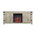 thumbnail image 2 of Pemberly Row 58" Fireplace TV Stand in White Oak, 2 of 4