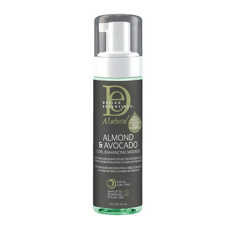 Design Essentials Natural Curl Enhancing Hair Mousse Almond And