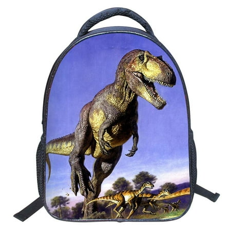 2018 new semester Cool Dinosaur Animal Kids School Backpack 3D Dinosaur Drawing Children Book Bag for