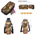 thumbnail image 4 of ZUXONGSY Sloth Daisy Flower Print School Backpack Set of 4 for Kids Boys Girls Primary Student Book Bag with Lunch Box Pencil Case and Water Bottle Holder Teens Schoolbags Back Packs Satchel, 4 of 4
