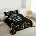 thumbnail image 3 of Manfei Retro Dreamcatcher Bedding Comforter Set,Natural Plant Mushroom Twin Comforter Sets,Country Farmhouse Cabin Bedding Set For Children,Breathable Home Decor Reversible,2 Pieces, 3 of 8