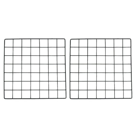 

2pcs Wall Mount Photo Wall Decors Durable Iron Net Photo Holder Decorations