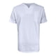 thumbnail image 5 of pstuiky camisetas de hombre, Camisa informal de verano para hombre, de manga corta, color liso, con cuello en V y bolsillo camisas casuales para hombre l, 5 of 5