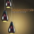 thumbnail image 3 of SereneLife Home Pendant Hanging Lighting Fixture-Triple Lamp Ceiling Light Sphere Shape Dome Globes, 3 of 5