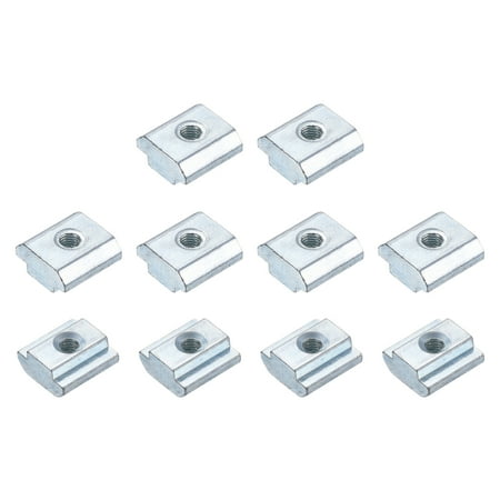 

Uxcell 10Pcs M5 T Nuts Tee Sliding Slot Nuts T-Slot Nut for 4545 Series